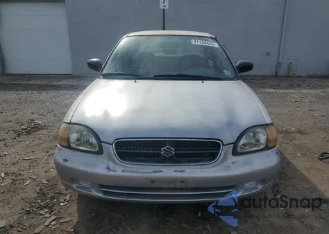 2000 Suzuki Esteem Gl из США, поврежденный, VIN JS2GB41S8Y5184253